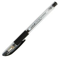 Ручка гелевая черная "Uni-Ball Signo DX" (0,38 мм)