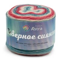 Пряжа "Северное сияние №02" (100 г; 210 м; секционный)