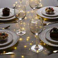 Гирлянда "Мишура" (100 лампочек; тёплый белый)