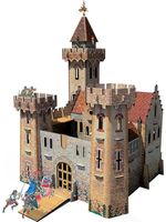Сборная модель из картона "Рыцарский замок"