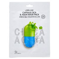 Тканевая маска для лица "Capsule Cica and Aqua" (25 мл)