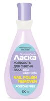 Жидкость для снятия лака "Волшебная Ласка. Без ацетона" (100 мл)