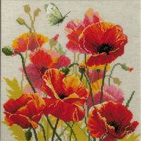 Набор для вышивания "Пламени цвет" (300х300 мм)