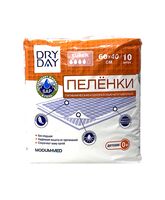 Пелёнки одноразовые детские "Super 0+" (10 шт.; 60х40 см)