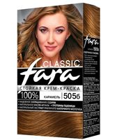 Крем-краска для волос "Fara. Classic" тон: 505б, карамель