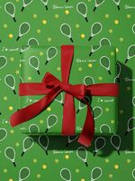 Бумага упаковочная "Теннис" (67х100 см)