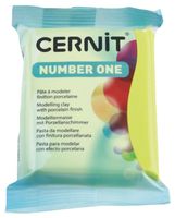 Глина полимерная "CERNIT Number One" (лайм; 56 г)