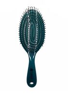 Расчёска массажная для волос "Flawle Spiral Brush" (frosty green)