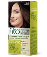 Крем-краска для волос "Fito Сolor Intense" тон: 4.3, шоколад