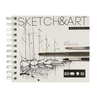 Скетчбук "Sketch&Art. Для акварели" (180х155 мм)