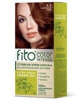 Крем-краска для волос "Fito Сolor Intense" тон: 5.3, золотистый кофе