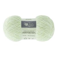 Пряжа "Микровелюр №410" (100 г; 550 м; лайм)