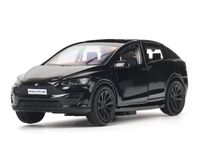 Машинка инерционная "Tesla Model X Plaid" (черный)