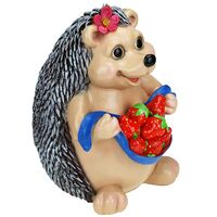 Фигура садовая "Ежик с ягодами"