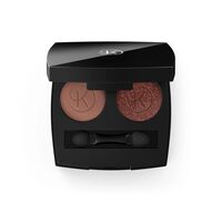 Палетка теней для век "Cure Make Up Collagen Duo" тон: 01, orintal desert