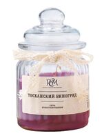 Свеча декоративная ароматизированная "Тосканский виноград"