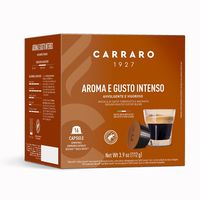 Кофе капсульный "Carraro Aroma E Gusto Intenso" (16 шт.)