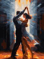 Картина по номерам "Танец Танго" (300х400 мм)