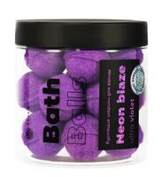 Набор бомбочек для ванн "Neon blaze. Ultra Violet" (340 г)