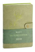 Записная книжка в точку "Outline. Cotton" (А5)