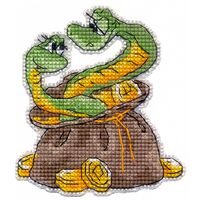 Набор для вышивания "Магнит. Золотце моё" (84х93 мм)