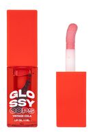 Масло для губ "Glossy oops" тон: 05, полупрозрачный красный