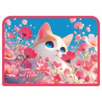 Папка с ручками "The Kitten in the Poppies" (1 отделение; на молнии)