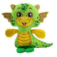 Мягкая игрушка "Дракон Роман" (29 см; зелёный)