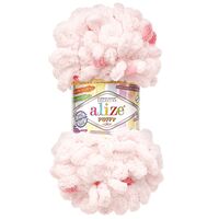 Пряжа "Puffy Color №6492" (100 г; 9 м; секционный)
