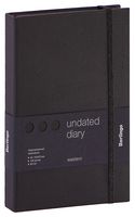 Ежедневник недатированный "Western" (А5; черный)