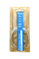 Спицы круговые для вязания (металл; 3,5 мм; 100 см)