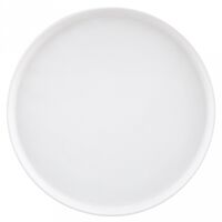 Тарелка мелкая фарфоровая "Эстетик" (203 мм; белоснежный)