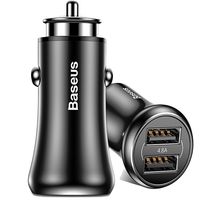 Автомобильное зарядное устройство Baseus Gentleman 4.8A Dual-USB