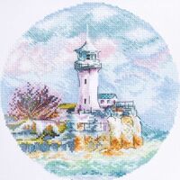 Набор для вышивания "На краю моря" (195х195 мм)