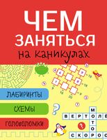 Чем заняться на каникулах? Лабиринты, схемы, головоломки. Выпуск 2