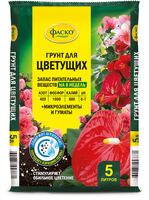 Грунт для цветущих "Цветочное счастье" (5 л)