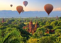 Пазл "Воздушные шары. Мьянма" (1000 элементов)
