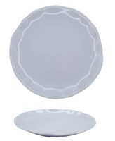 Тарелка фарфоровая "Bergama" (190 мм; сиреневый)