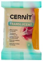 Глина полимерная "Cernit Trans" (янтарь; 56 г)