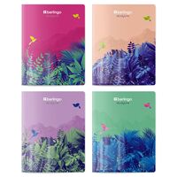 Тетрадь полуобщая в клетку "Flower Art" (48 листов)