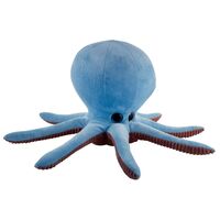 Мягкая игрушка "Осьминог" (30х60 см; голубая)