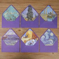 Набор конвертов "Ван Гог" (6 шт.)