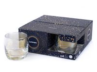 Стакан стеклянный "Золотистый хамелеон" (4 шт.; 310 мл)