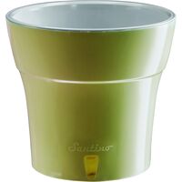 Цветочный горшок "Дали" (1,2 л; оливковый-серый)