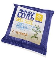 Соль для ванн "Морская природная с чередой" (1 кг)
