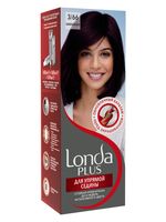 Крем-краска для волос "Londa Plus. Для упрямой седины" тон: 3/66, баклажан