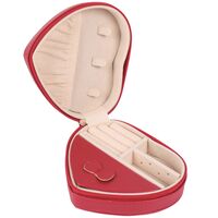 Шкатулка для украшений "В форме сердца на молнии" (12х10х4,7 см)