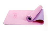 Коврик для йоги и фитнеса Core FM-201 (173х61х0,4 см; розовый/фиолетовый)