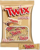 Батончик шоколадный "Twix. Minis" (184 г)