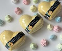 Гейзер для ванн "Сердце. Аромат цитрусового мармелада" (120 г)